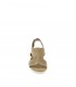 SANDALIA CUÑA ARMONY BEIGE