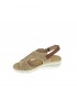 SANDALIA CUÑA ARMONY BEIGE