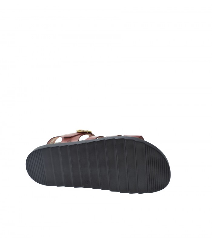 SANDALIA PLANA YOKONO MARRON