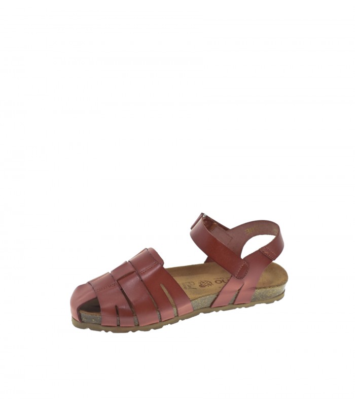 SANDALIA PLANA YOKONO MARRON