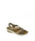 SANDALIA CUÑA INTER-BIOS BEIGE