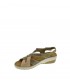 SANDALIA CUÑA INTER-BIOS BEIGE