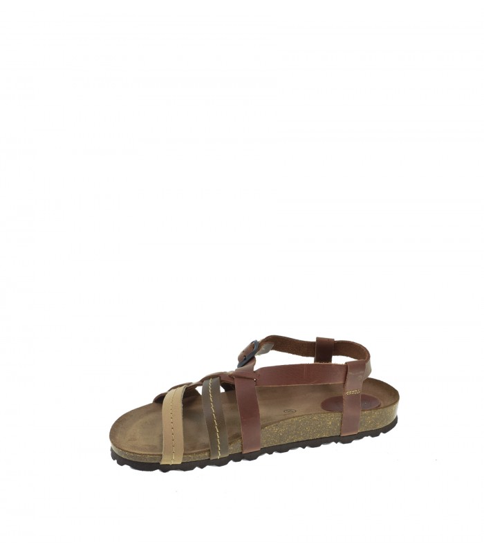 SANDALIA PLANA INTER-BIOS MARRON