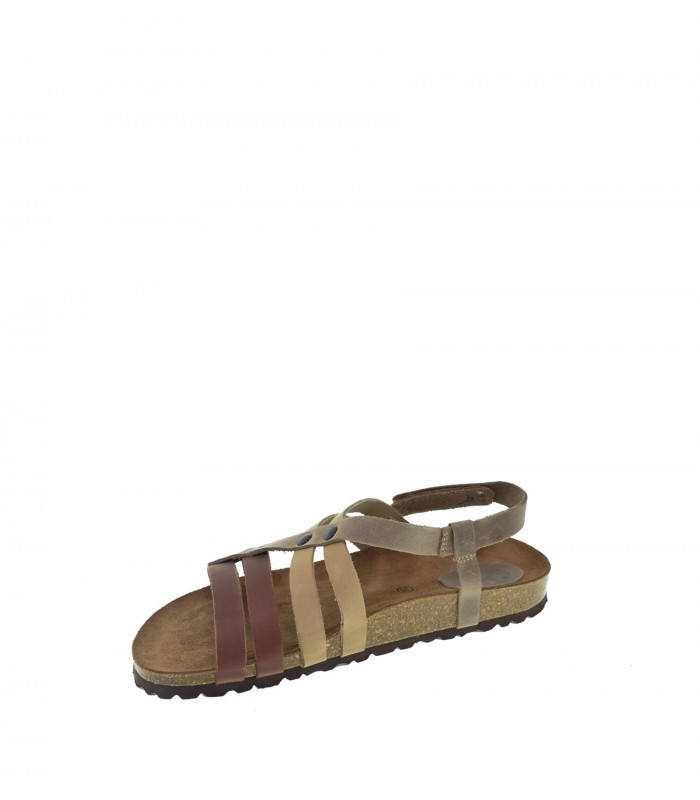 SANDALIA PLANA INTER-BIOS MARRON