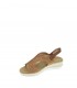 SANDALIA CUÑA ARMONY CAMEL