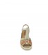 SANDALIA CUÑA PIKOLINOS BEIGE