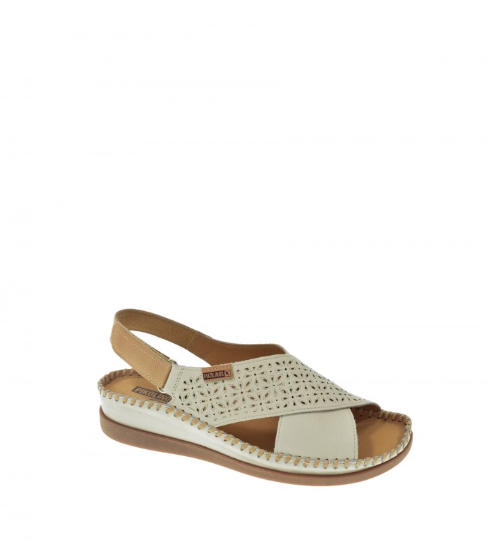 SANDALIA PLANA PIKOLINOS BEIGE
