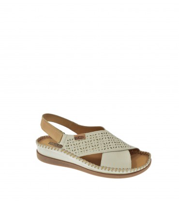 SANDALIA PLANA PIKOLINOS BEIGE