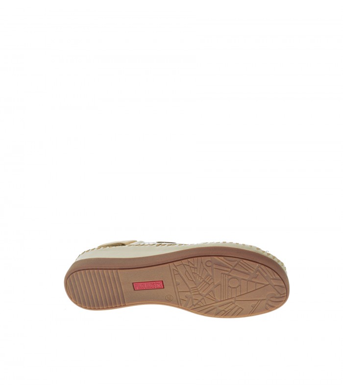 SANDALIA PLANA PIKOLINOS BEIGE