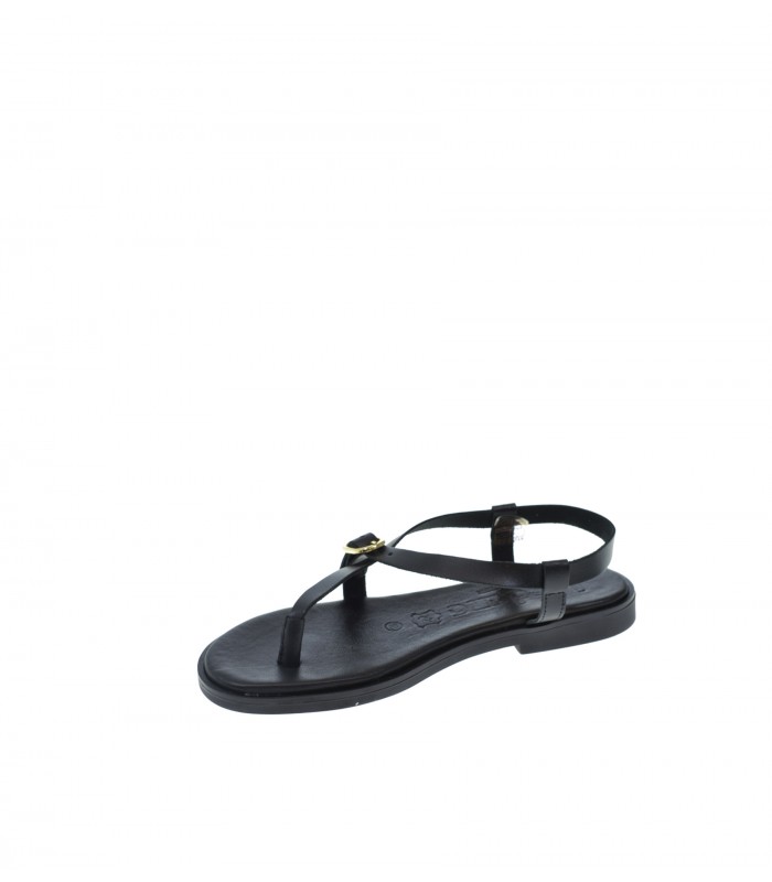 SANDALIA PLANA JORDANA NEGRO