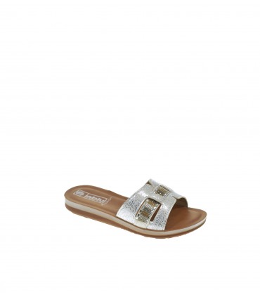 SANDALIA PLANA INBLU BLANCO