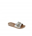 SANDALIA PLANA INBLU BLANCO