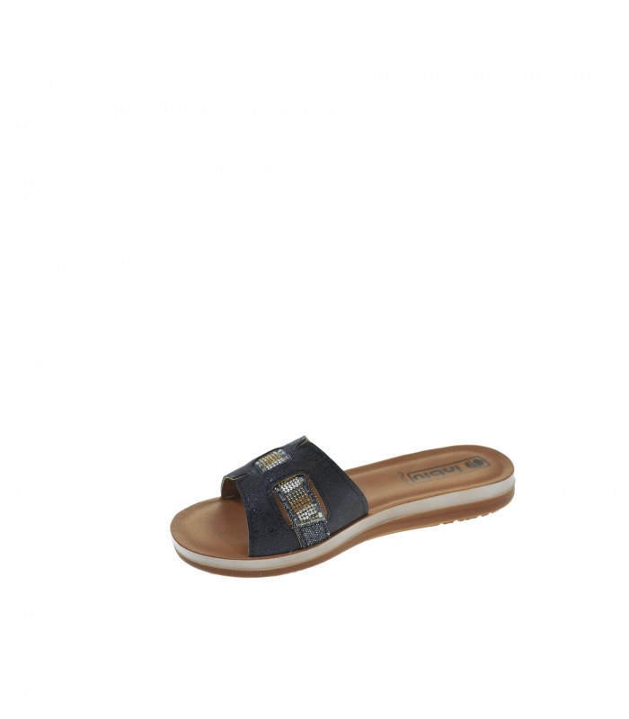 SANDALIA PLANA INBLU NEGRO