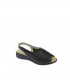 SANDALIA PLANA DUENDY NEGRO