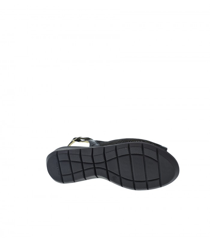 SANDALIA PLANA DUENDY NEGRO