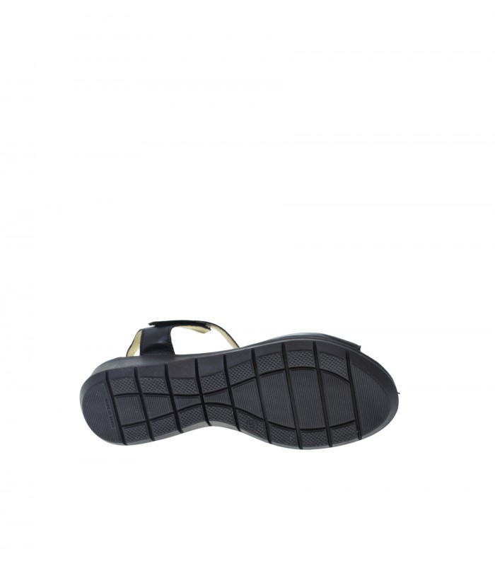SANDALIA PLANA DUENDY NEGRO