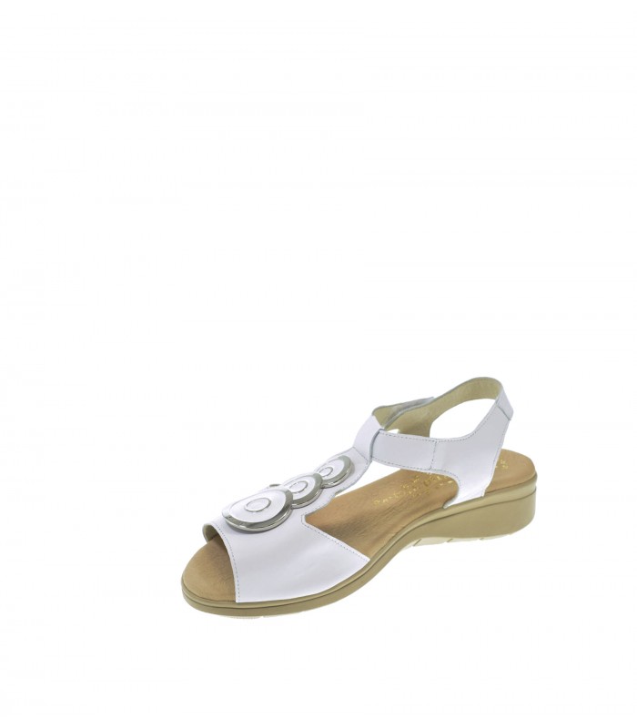 SANDALIA PLANA DUENDY BLANCO