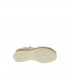 SANDALIA CUÑA DUENDY BEIGE