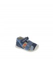 SANDALIA NIÑO BIOMECANICS AZUL