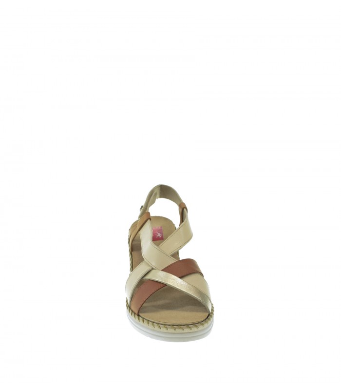 SANDALIA CUÑA FLUCHOS BEIGE