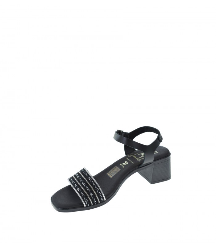 SANDALIA TACON OH! MY SANDALS NEGRO