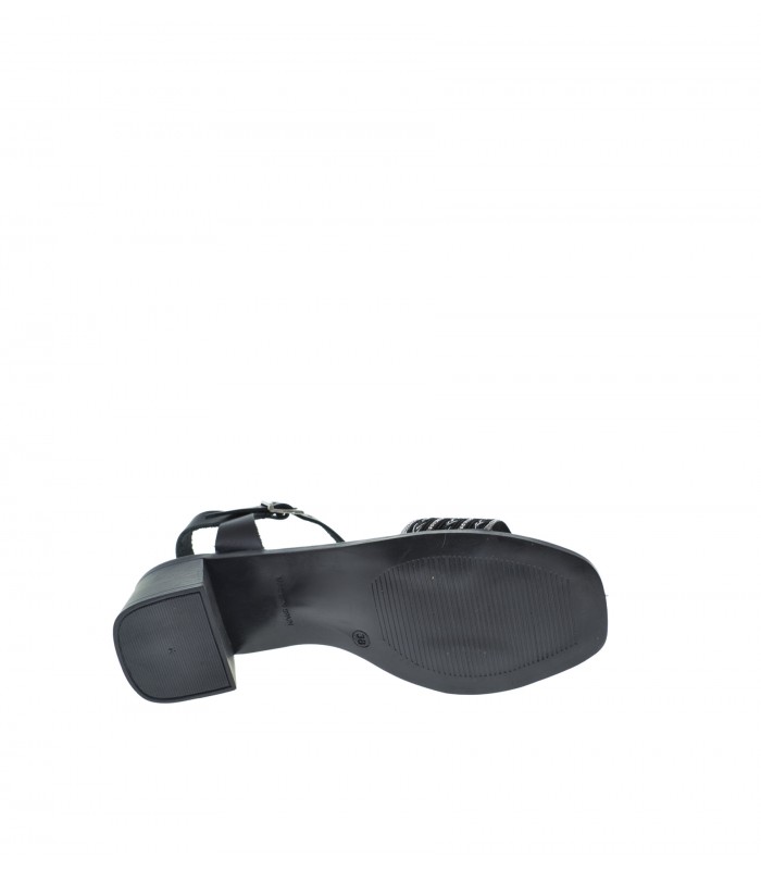 SANDALIA TACON OH! MY SANDALS NEGRO