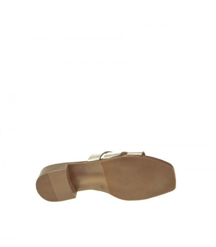 SANDALIA TACON OH! MY SANDALS CHAMPAGNE