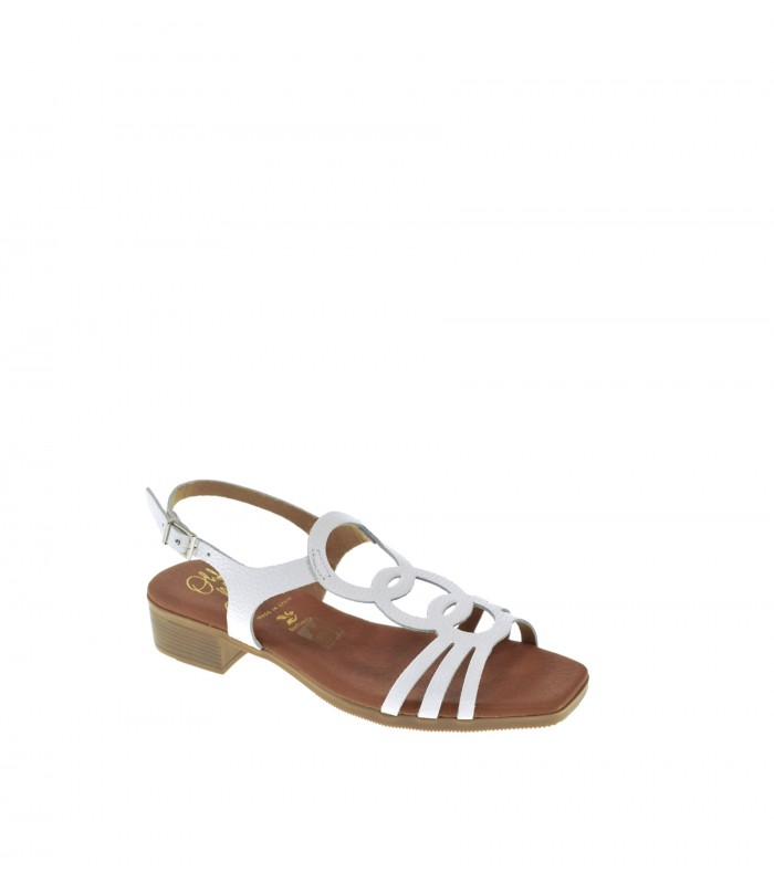 SANDALIA TACON OH! MY SANDALS BLANCO