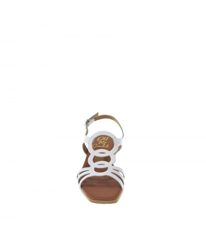 SANDALIA TACON OH! MY SANDALS BLANCO