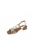 SANDALIA TACON OH! MY SANDALS CHAMPAGNE