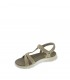 SANDALIA PLANA SKECHERS TAUPE