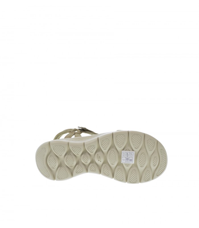 SANDALIA PLANA SKECHERS TAUPE