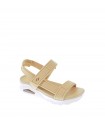SANDALIA PLANA SKECHERS NATURAL