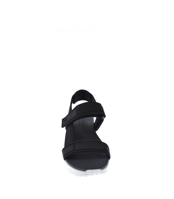 SANDALIA PLANA SKECHERS NEGRO