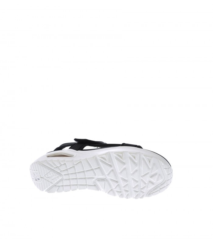 SANDALIA PLANA SKECHERS NEGRO