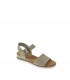 SANDALIA PLANA SKECHERS TAUPE