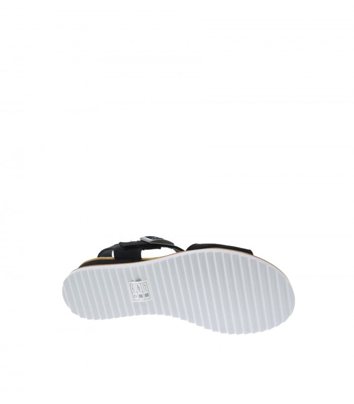 SANDALIA PLANA SKECHERS NEGRO