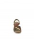 SANDALIA CUÑA FLUCHOS MARRON
