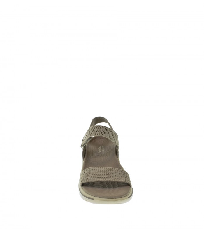 SANDALIA PLANA SKECHERS TAUPE