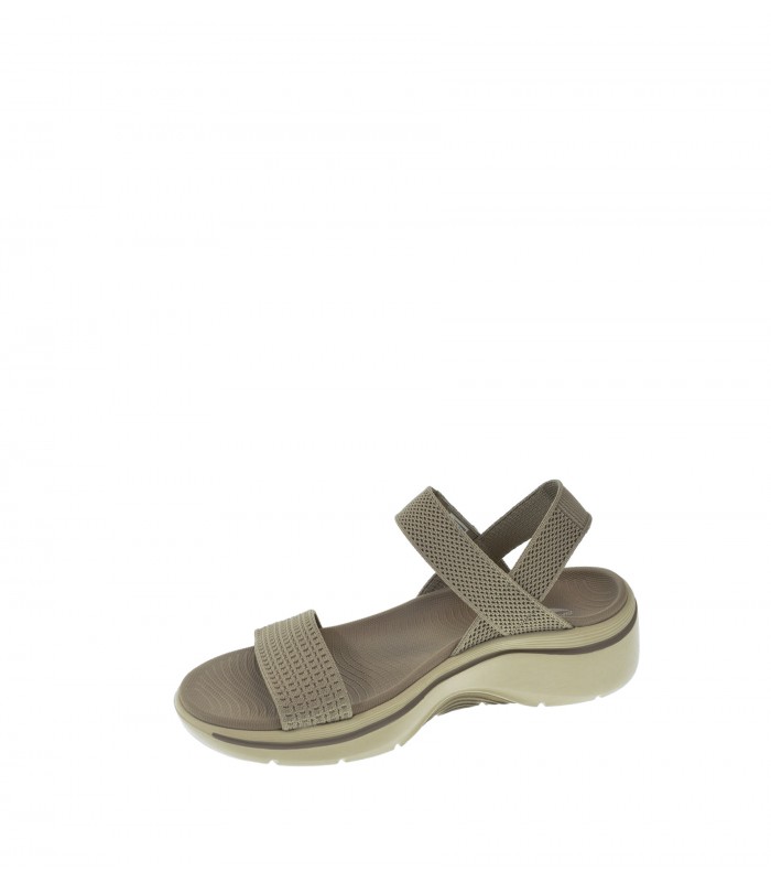 SANDALIA PLANA SKECHERS TAUPE