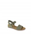 SANDALIA PLANA SKECHERS VERDE