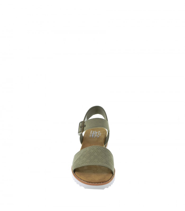 SANDALIA PLANA SKECHERS VERDE