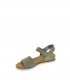 SANDALIA PLANA SKECHERS VERDE