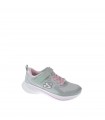 DEPORTIVO NIÑA SKECHERS GRIS