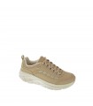 DEPORTIVO MUJER SKECHERS TAUPE