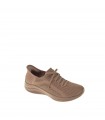 DEPORTIVO MUJER SKECHERS TAUPE