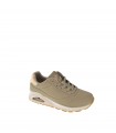 DEPORTIVO MUJER SKECHERS TAUPE