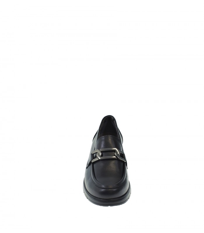 MOCASIN MUJER FLUCHOS NEGRO
