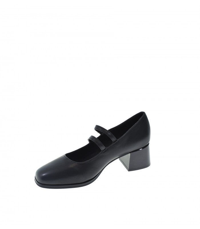 ZAPATO TACON HISPAFLEX NEGRO