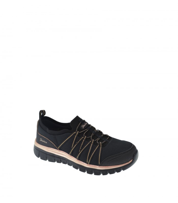 DEPORTIVO MUJER SKECHERS NEGRO